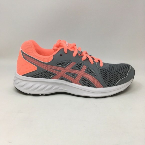 ASICS Girls' Jolt 2 GS Running Shoes, 3.5M, Gray - Picture 2 of 6